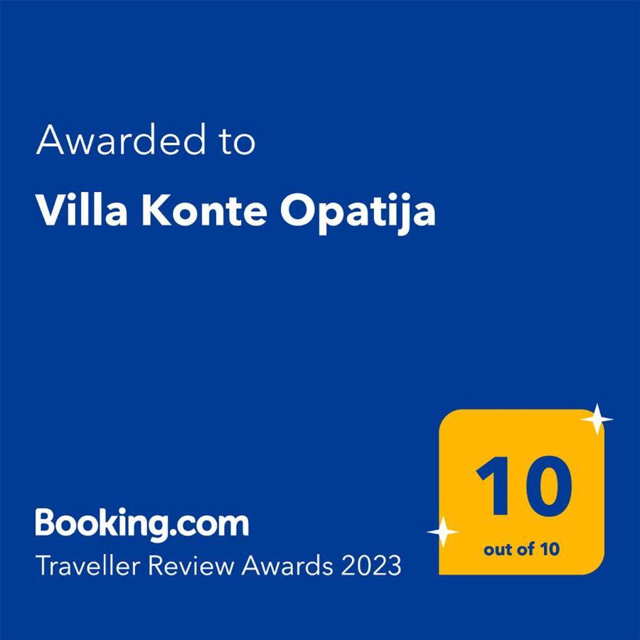 Villa Konte Opatija Donji Rukavac Exteriér fotografie